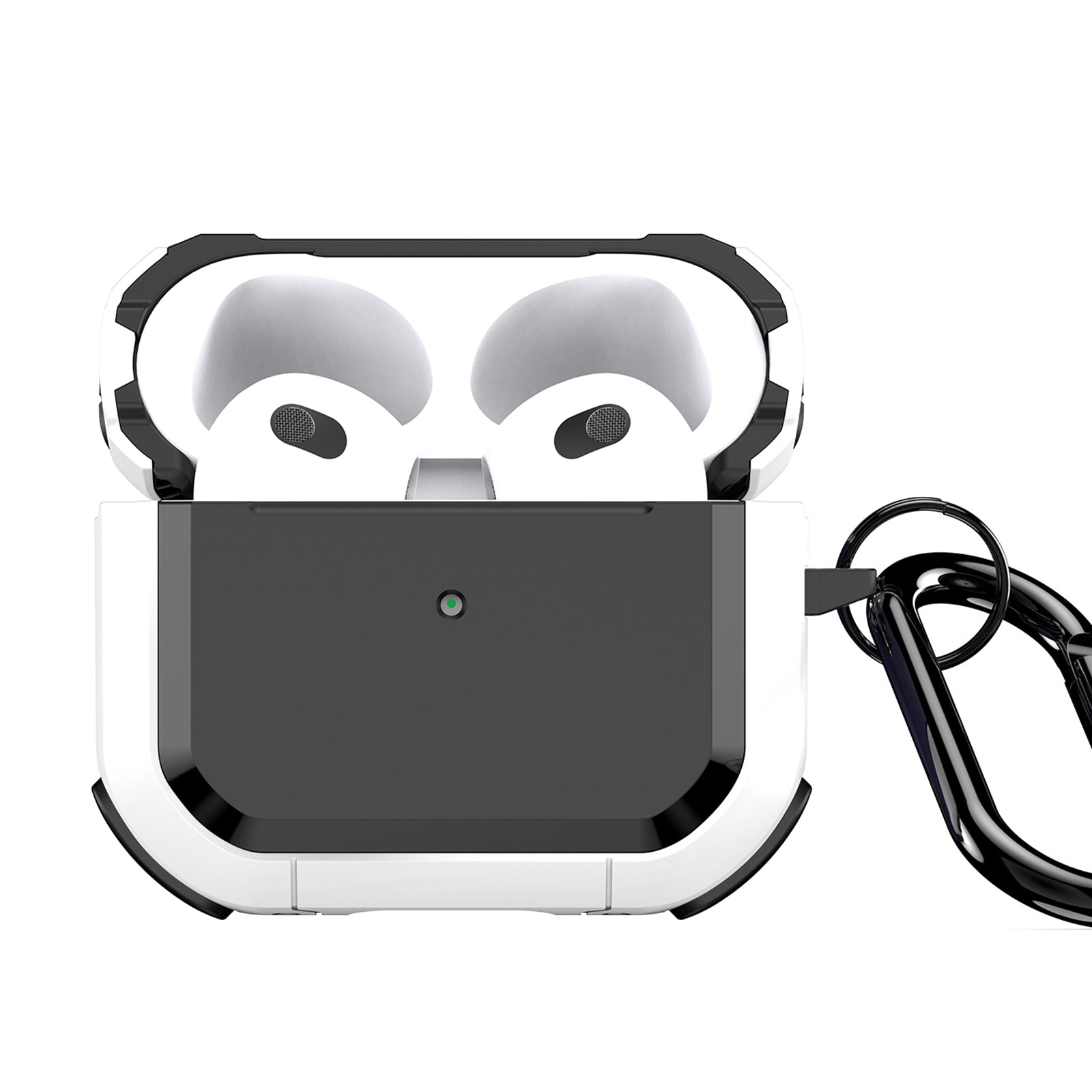 DUX DUCIS PECA Series for Apple AirPods 3 Protective Case with Carabiner Earbuds Cover DUX DUCIS PECA Series for Apple AirPods 3 Protective Case with Carabiner Earbuds Cover
